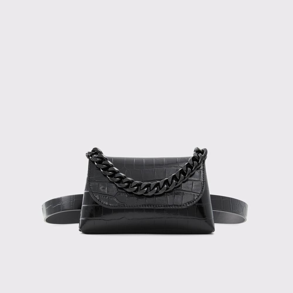 Borse Crossbody Donna ALDO Glamverse Nere | YMHB18794