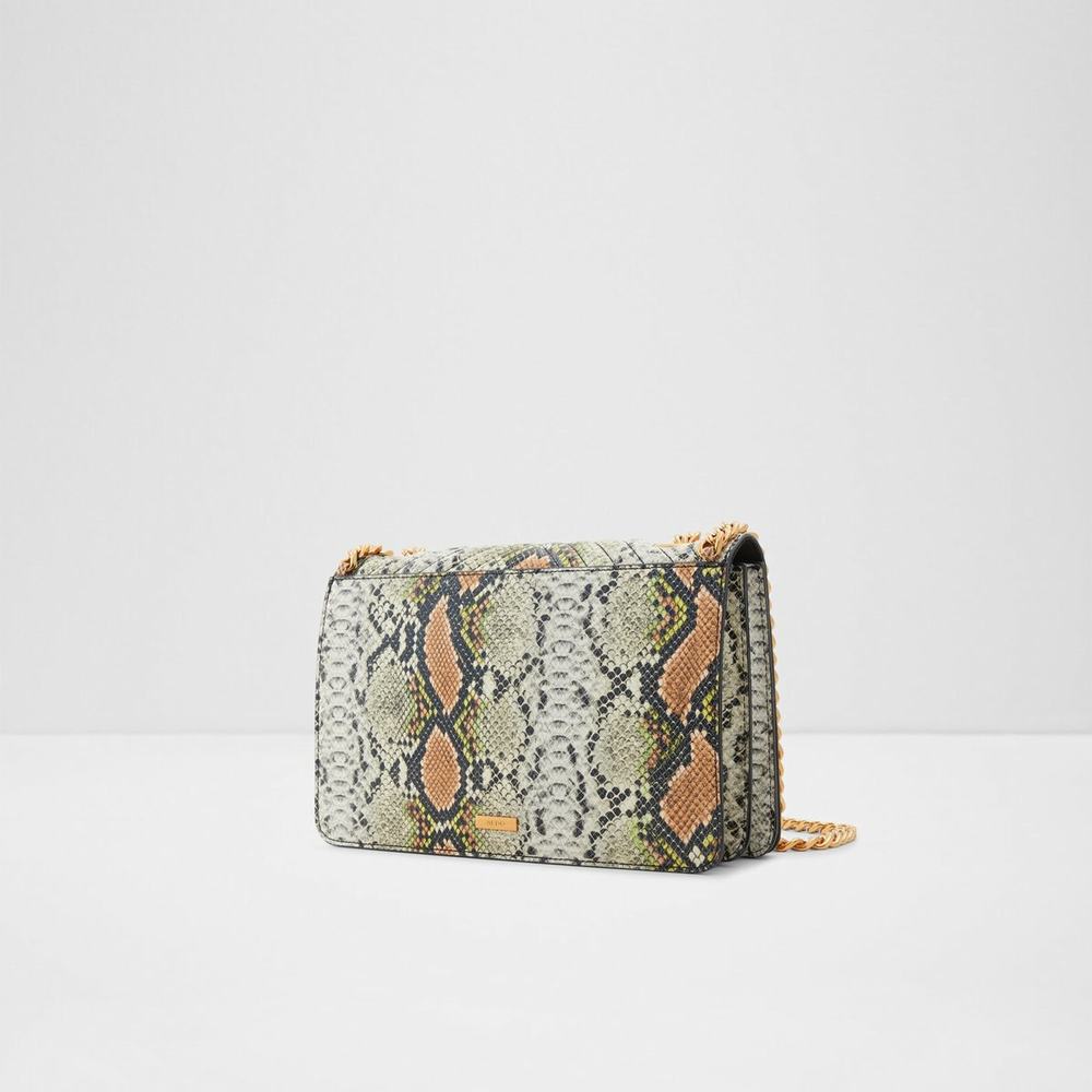 Borse Crossbody Donna ALDO Greenwald Beige Serpent | ISXT74293