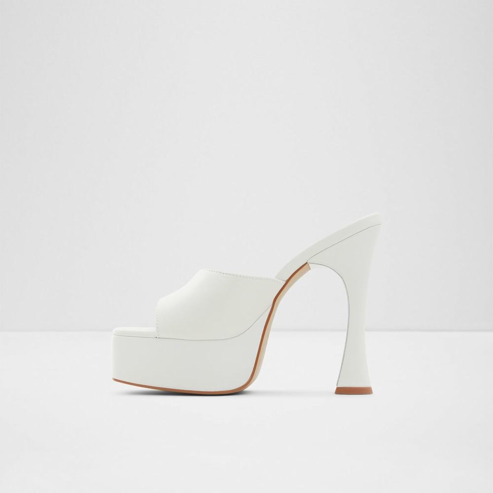 Mules Donna ALDO Faraah Bianche | LPNQ31765