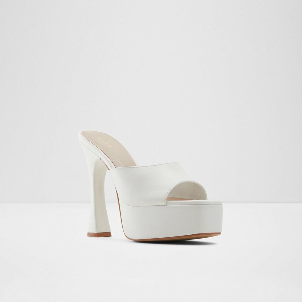 Mules Donna ALDO Faraah Bianche | LPNQ31765