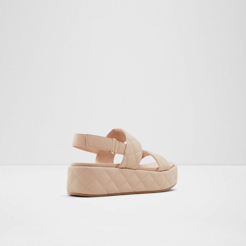 Sandali con Zeppa Donna ALDO Cossette Beige | NAER12469