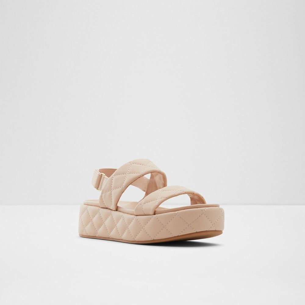 Sandali con Zeppa Donna ALDO Cossette Beige | NAER12469