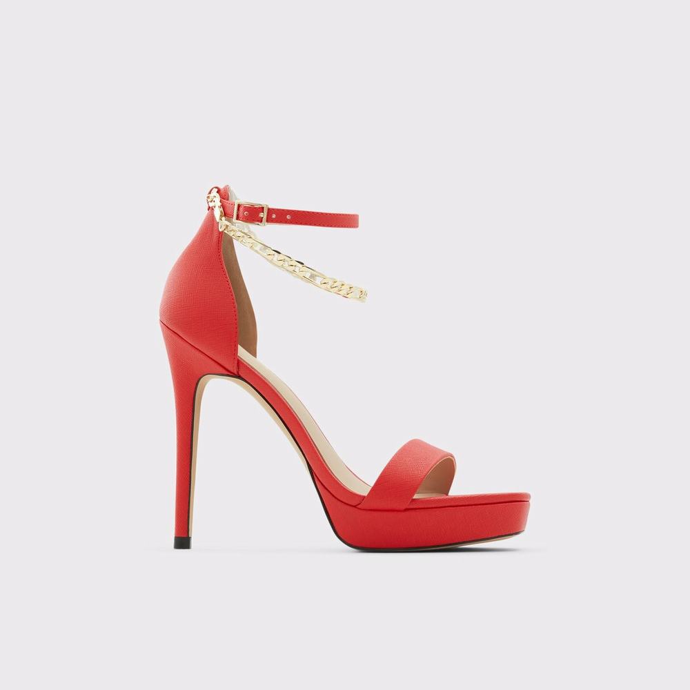 Sandali con Zeppa Donna ALDO Scarlettchain Rosse | CDRM74120